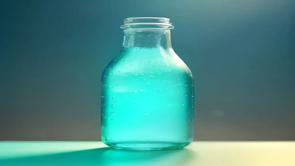 玻璃汽水樽凝結水珠,背後模糊嘅全球分銷地圖,品牌輕資產模式
